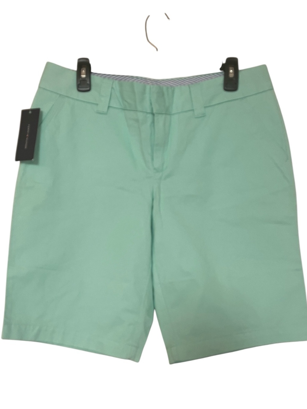 Tommy Hilfiger Women’s Bermuda Shorts in Pale Jade size 10 NWT